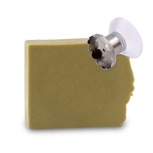 Duo savon bio olive & laurier + support magnétique fabriqué en france