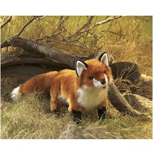 Marionnette à main renard roux