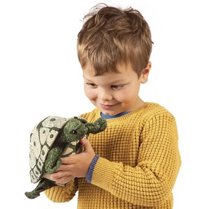 Marionnette à main tortue