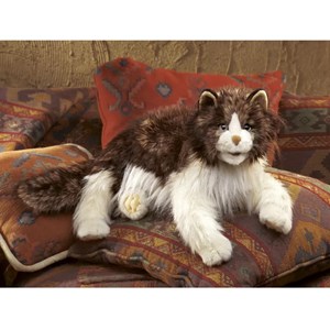 Marionnette à main chat ragdoll