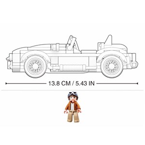 Model bricks - voiture de sport classiqu