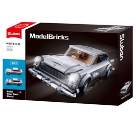 Model bricks - voiture agent secret