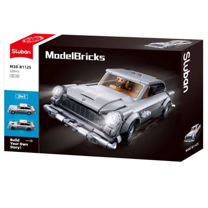 Model bricks - voiture agent secret