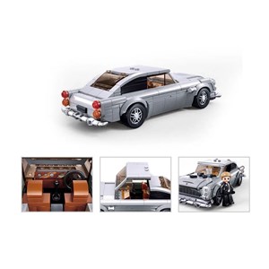 Model bricks - voiture agent secret