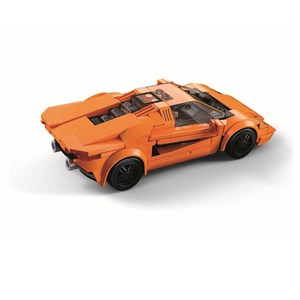 Model bricks - voiture de sport orange