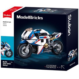 Model bricks - moto de course