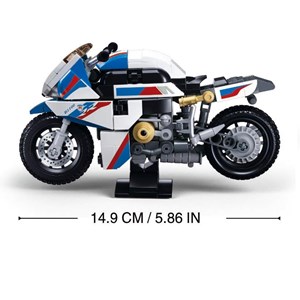Model bricks - moto de course