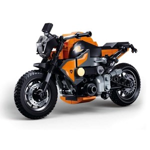 Model bricks - moto orange