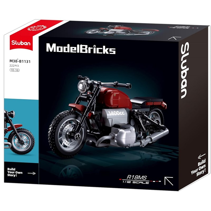 Model bricks - moto style harley