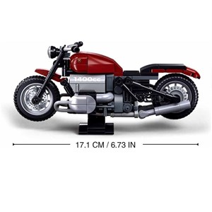 Model bricks - moto style harley