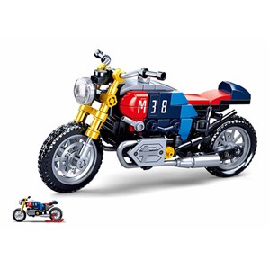 Model bricks - moto café racer