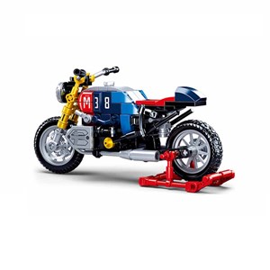 Model bricks - moto café racer