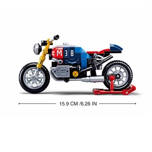 Model bricks - moto café racer