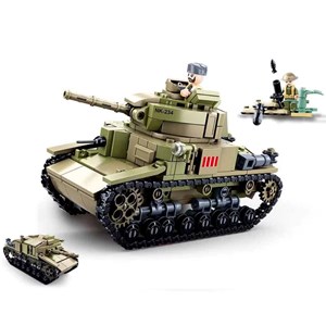 Army wwii - char d'assaut italien 2 en 1