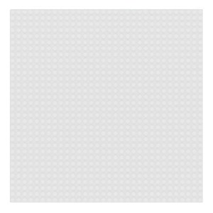 Plaque de base briques de jeux - blanche