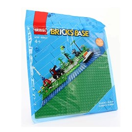 Plaque de base briques de jeux - verte