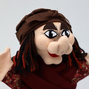 Marionnette vilaine sorcière