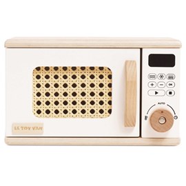 Four à micro-ondes en bois