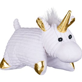 Bouillote peluche - licorne gold