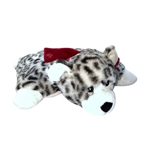 Bouillote peluche - bébé léopard