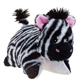 Bouillote peluche - zèbre