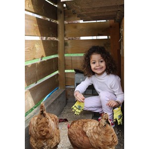 Gant de jardinage enfant jaune, axel l'abeille rostaing - rostaing - 5-6 ans