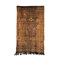 Sabra - tapis berbère en soie de cactus Gris