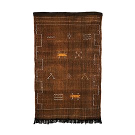 Sabra - tapis berbère en soie de cactus