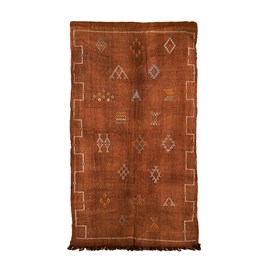 Sabra - tapis berbère en soie de cactus