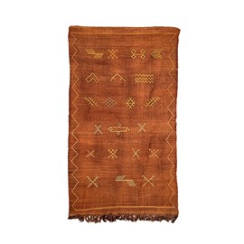 Sabra - tapis berbère en soie de cactus