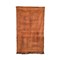 Sabra - tapis berbère en soie de cactus Brique