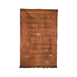 Sabra - tapis berbère en soie de cactus