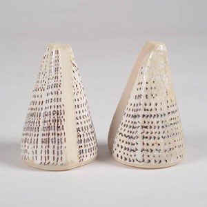 Cone - duo salière et poivrier en