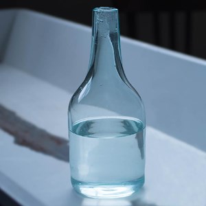 Clear - carafe en verre soufflé - 30cm