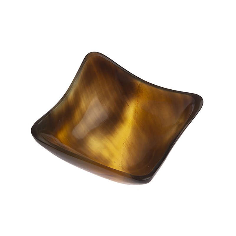 Coupelle carrée en sabot naturel -