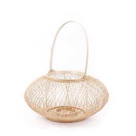 Maoi - lanterne s en bambou tressé à la