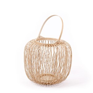 Hilo - lanterne m en bambou tressé à la