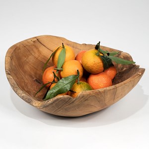 Saladier en teck massif recyclé -