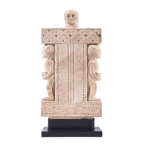 King panji big - statuette en pierre