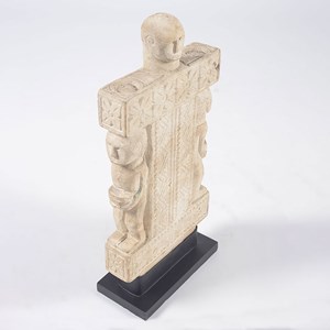 King panji big - statuette en pierre