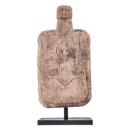 Panji big - statuette en pierre calcaire