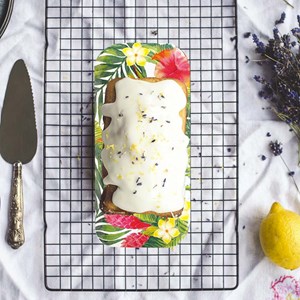 Plat à cake long rectangulaire 37,5 cm