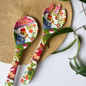 Couverts à salade en mélamine pure - 3