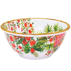 Saladier profond singes de bali 25 cm