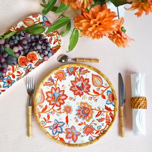 Grande assiette plate jaipur 28 cm