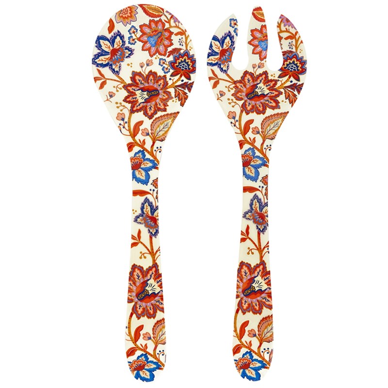 Couverts à salade jaipur 33 cm