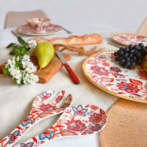 Couverts à salade en mélamine 33 cm en