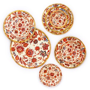 Plat de service rond jaipur 35,5 cm