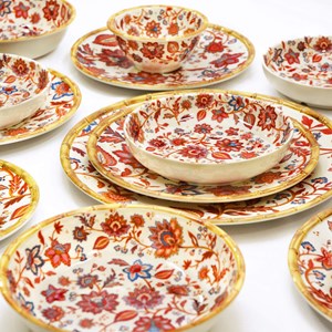 Assiette creuse mélamine jaipur 20 cm