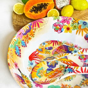 Grand saladier en mélamine pure 31 cm e